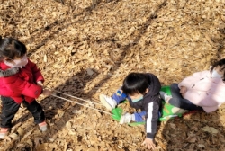 낙엽이불덮기&썰매