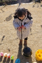 색깔종이컵탐색및 색깔별대로 자연물담기