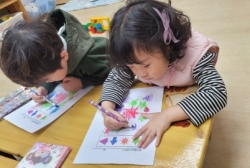 같은모형찾아 색칠하기1,2,3,4