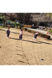 12월2주) 실외놀이(콩주머니던지기), 대체놀이(눈길걸어보기)