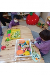 11월5주- 배춧잎으로 소꿉놀이해요^^&