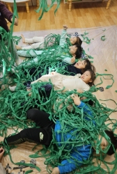 12월1주) 소꿉미술 - 하늘마고슴도치만들기
