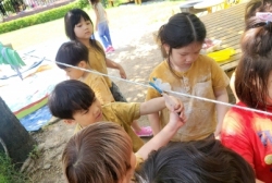 7월3주놀이활동:유둣날 구슬팔찌만들기,국수비놀이,가루야가루야놀이