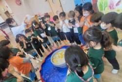 5월2주:피아노수업;트레비분수에 동전 넣어보기,레인보우스틱으로 연주하기