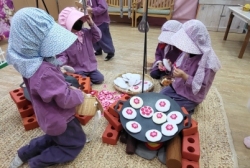 4월4주놀이활동:봄나물체험&삼월삼짓날화전만들기