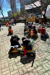 3월3주) 자전거타기, 숲놀이터