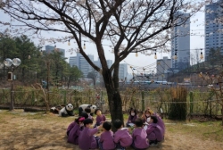 3월5주-봄꽃그리기,자연물액자로  봄을 느낄수 있어요
