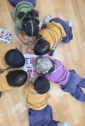 똥샘 프로젝트'한글'-인물화 그리기+팀 이름 정하고 꾸미기(한글팀,세종대왕팀)