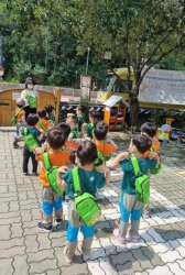 8월 숲놀이-구체화그리기