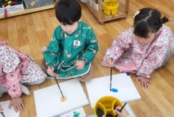3월2주똠샘기초물감놀이 물감번지기