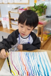 4월1주놀이활동:똥샘기초미술 비가옵니다비가옵니다 선긋기