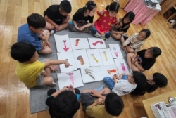 8월2주 똥샘프로젝트놀이:오징어 관찰그림