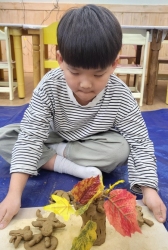 10월5주 흙동이 가을 나무와 다람쥐표현해보기