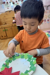 12월 1주-크리스마스 리스꾸미기